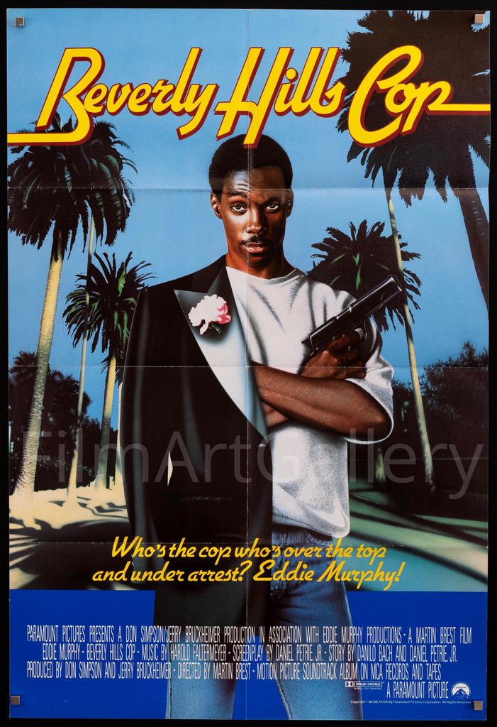 Beverly Hills Cop 1 Sheet (27x41) Original Vintage Movie Poster
