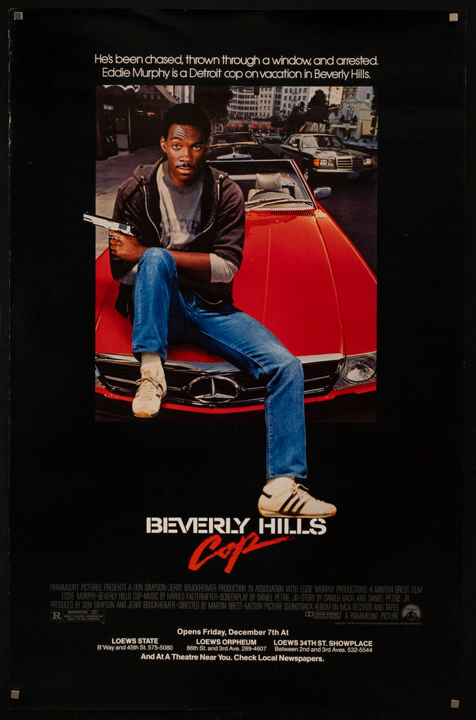 Beverly Hills Cop Original Vintage Movie Poster