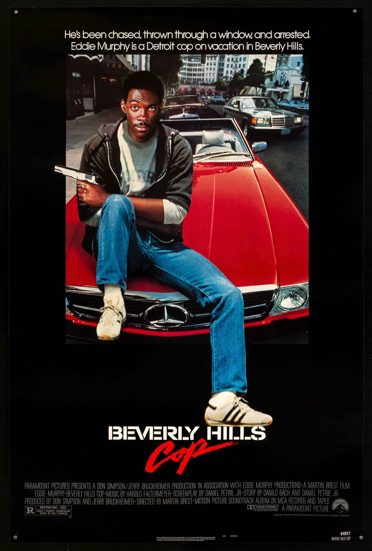 Beverly Hills Cop Original Vintage Movie Poster