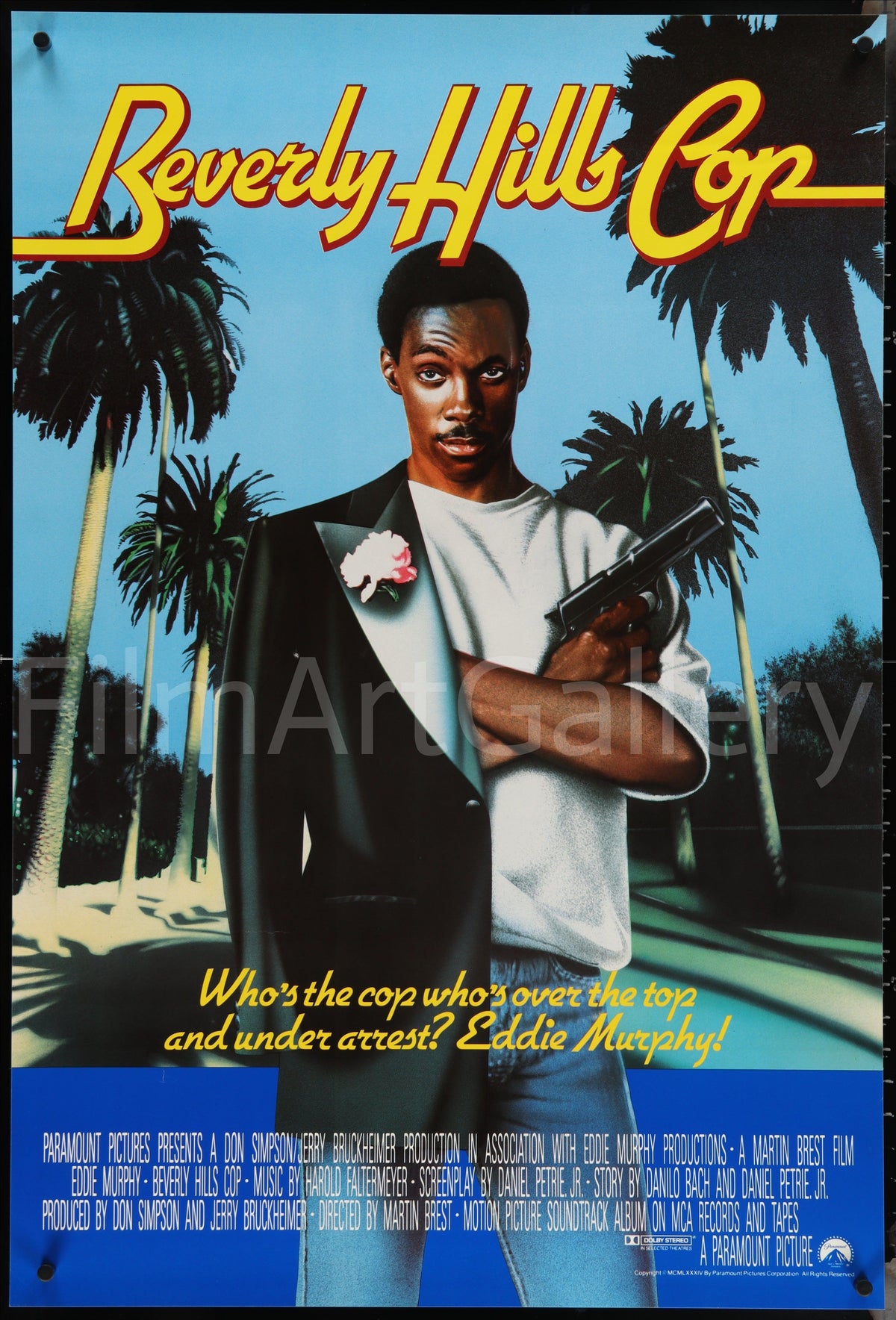 Beverly Hills Cop Original Vintage Movie Poster