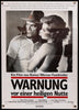 Beware of a Holy Whore German A1 (23x33) Original Vintage Movie Poster