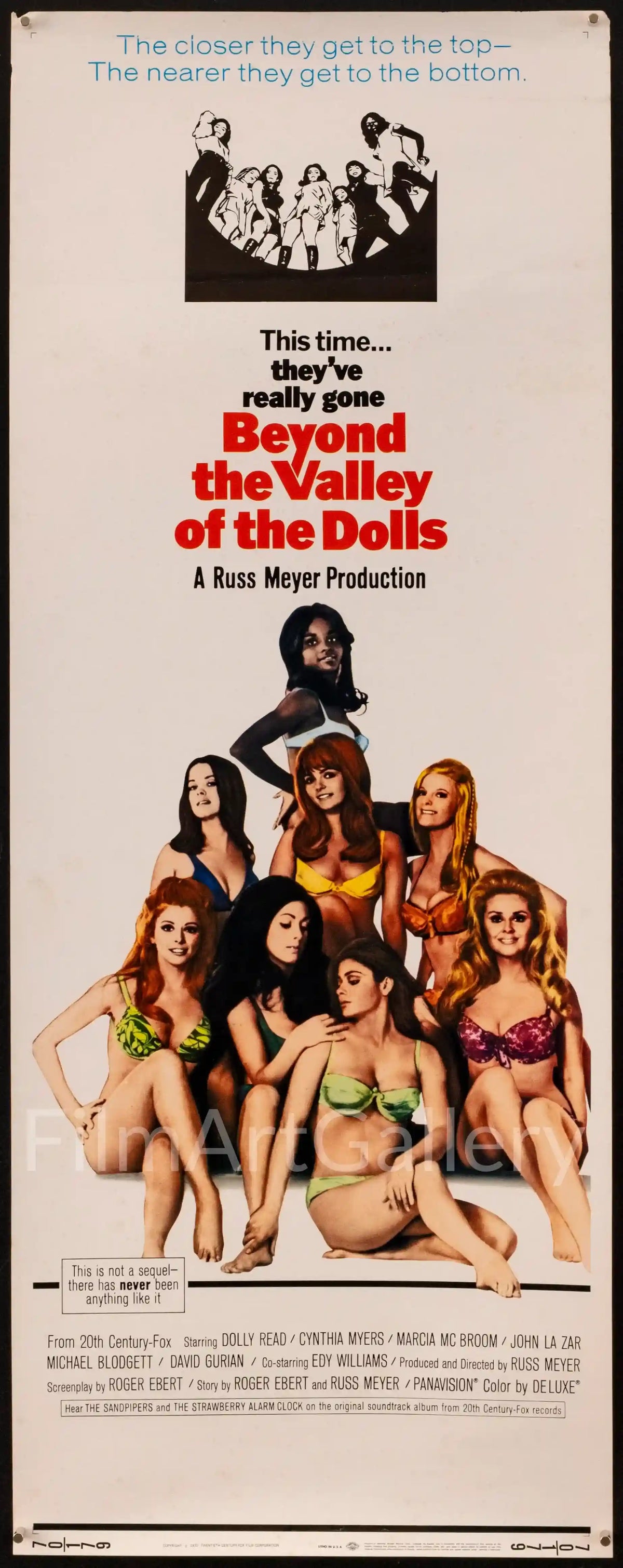 Beyond the Valley of the Dolls Original Vintage Movie Poster