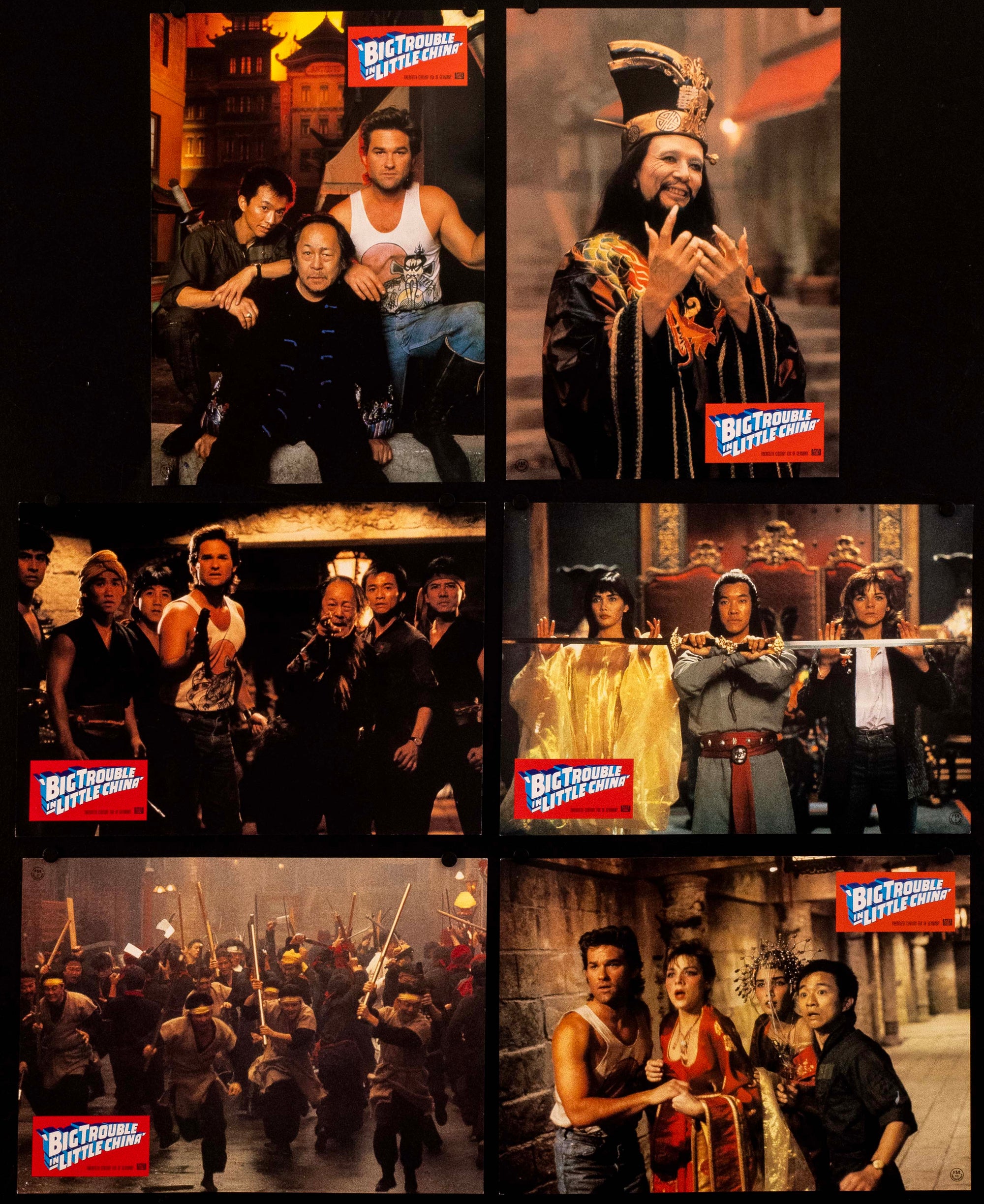 Big Trouble In Little China Original Vintage Movie Poster
