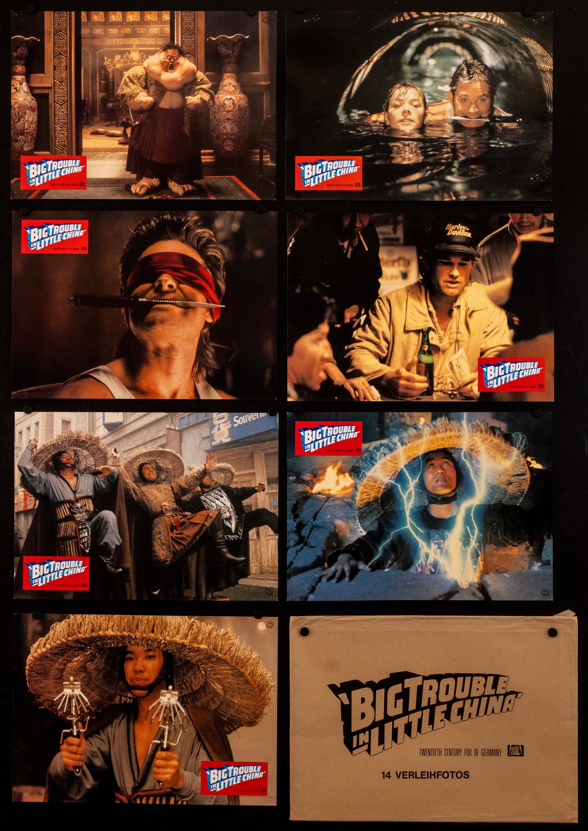 Big Trouble In Little China Original Vintage Movie Poster
