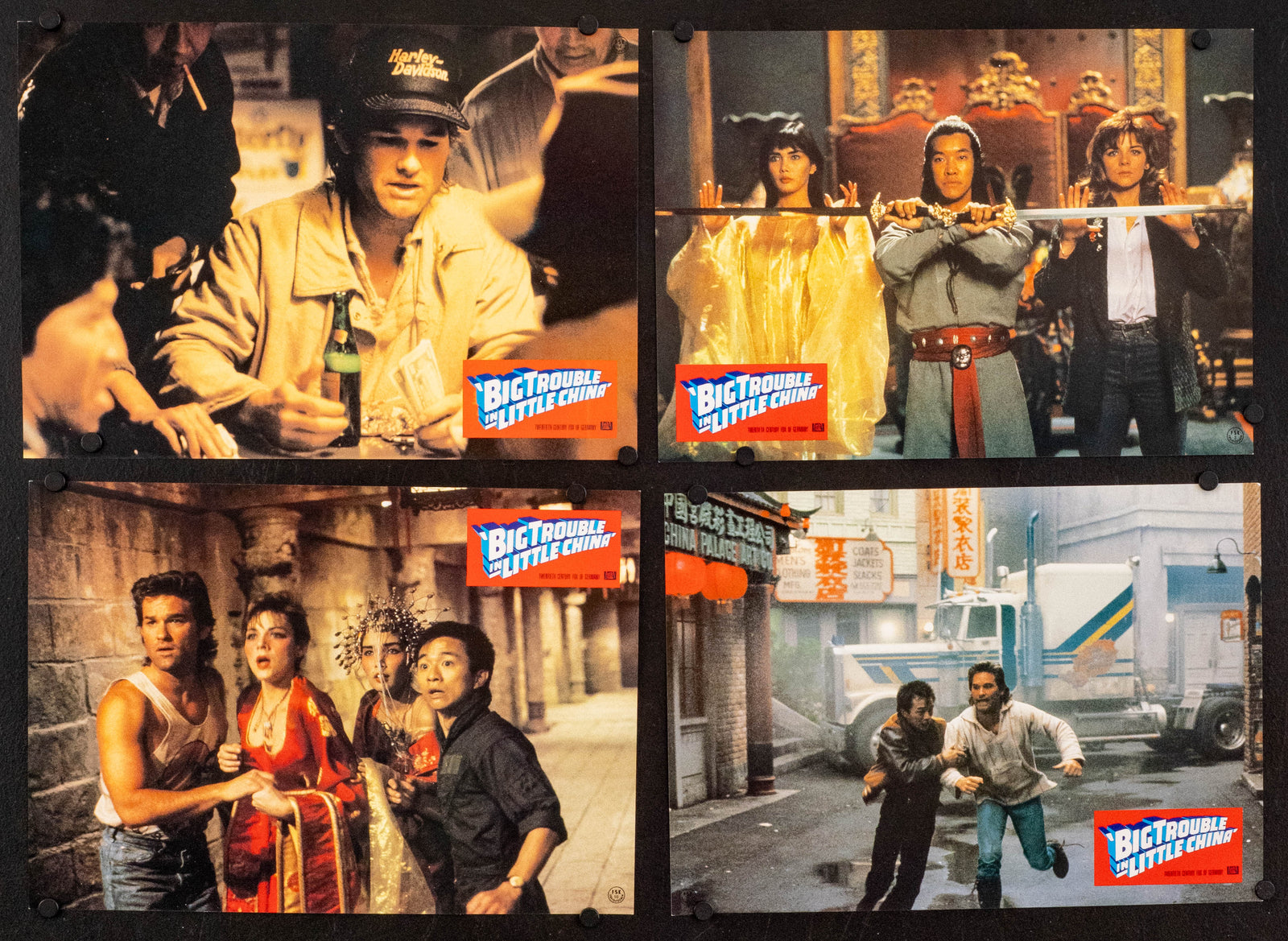 Big Trouble In Little China Original Vintage Movie Poster