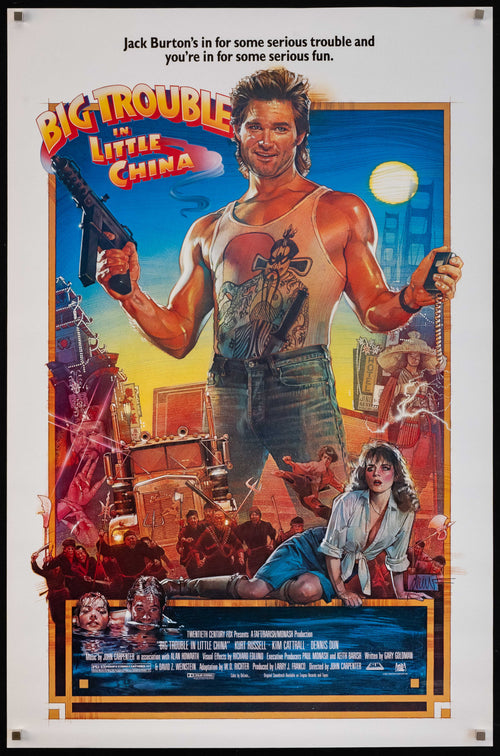 Big Trouble In Little China Original Vintage Movie Poster