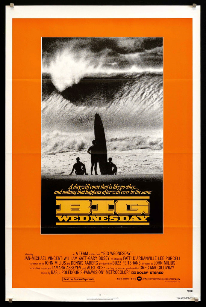 Big Wednesday Original Vintage Movie Poster