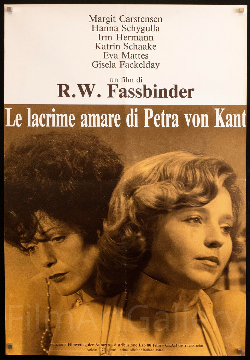 Bitter Tears of Petra von Kant 1 Sheet (27x41) Original Vintage Movie Poster