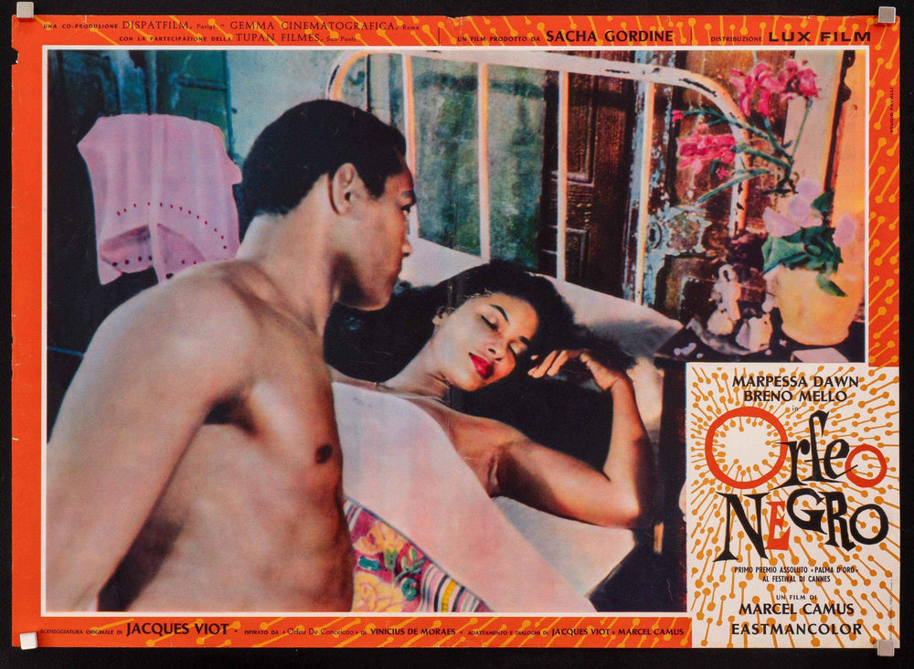 Black Orpheus (Orfeu Negro) Original Vintage Movie Poster