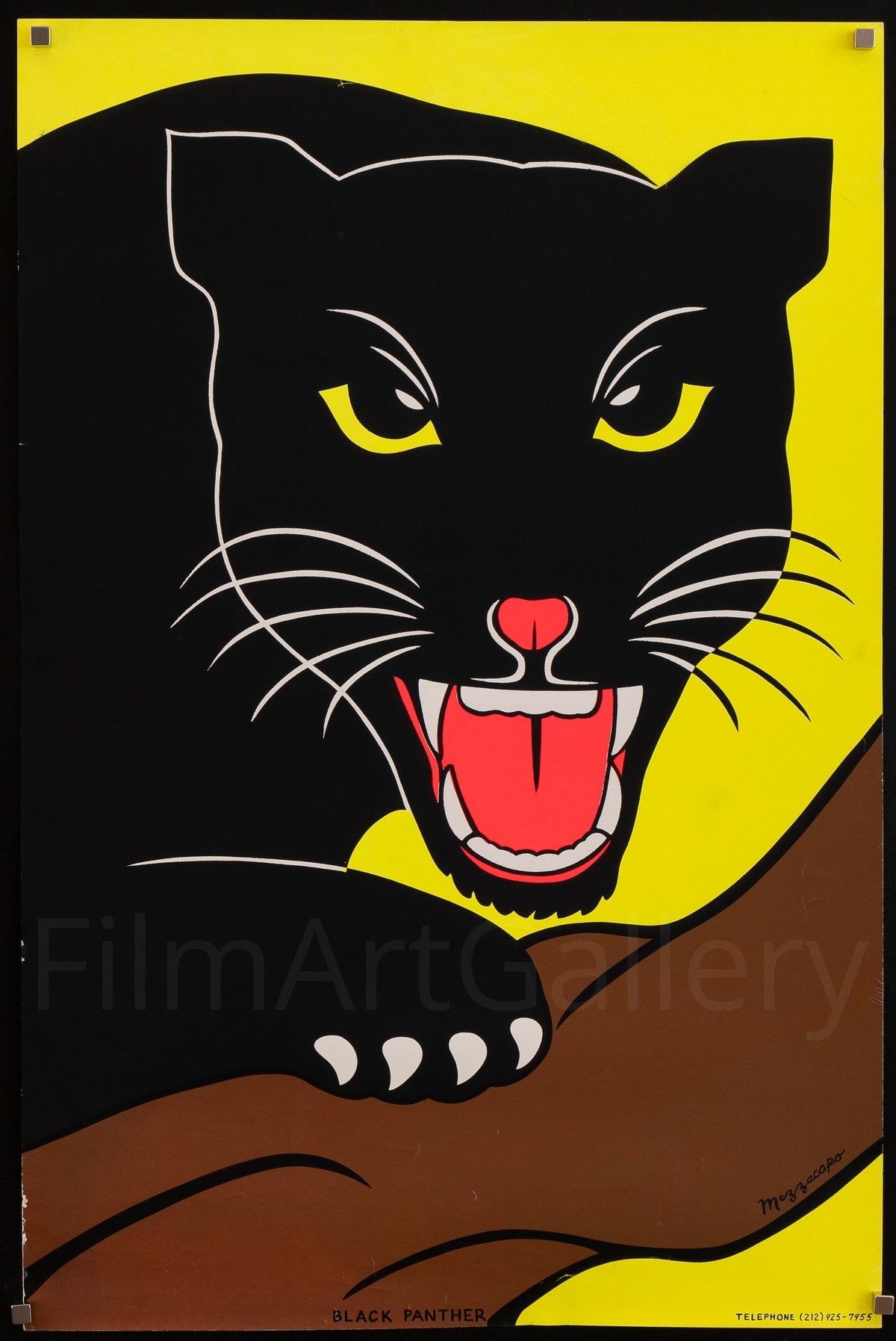 Black Panther 22x24 Original Vintage Movie Poster