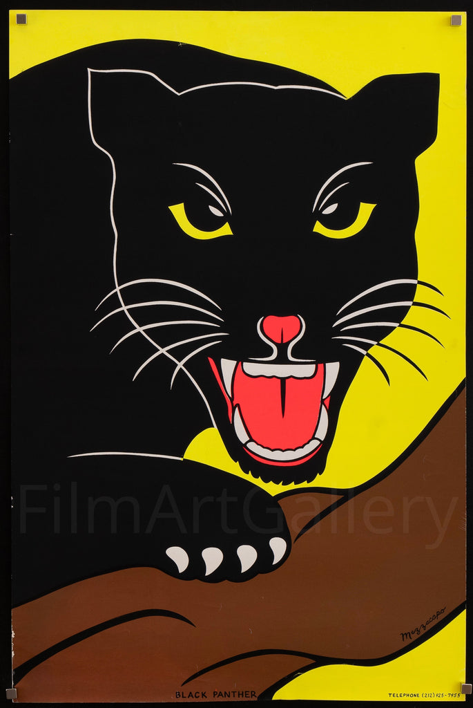 Black Panther Original Vintage Movie Poster