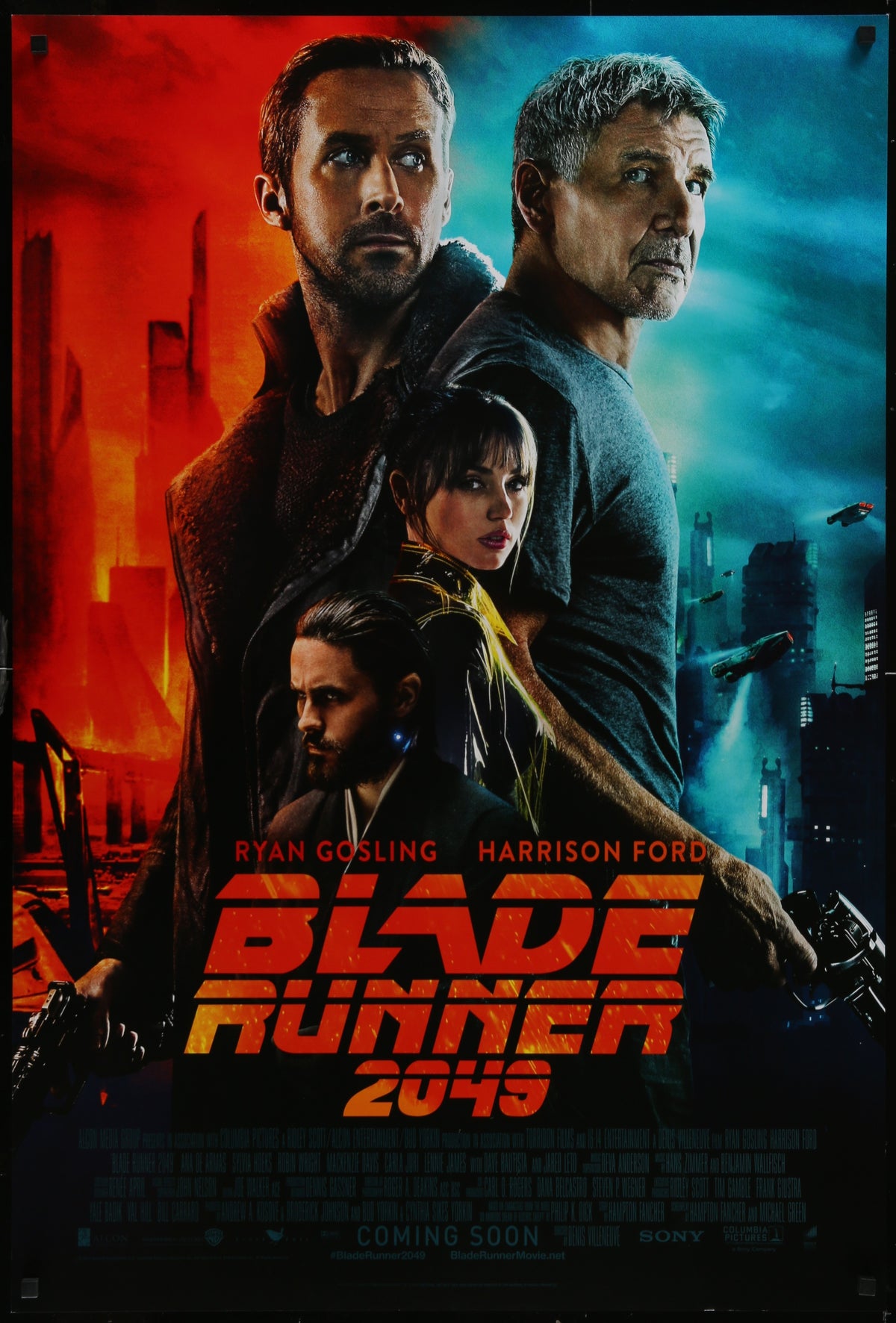 Blade Runner 2049 Original Vintage Movie Poster