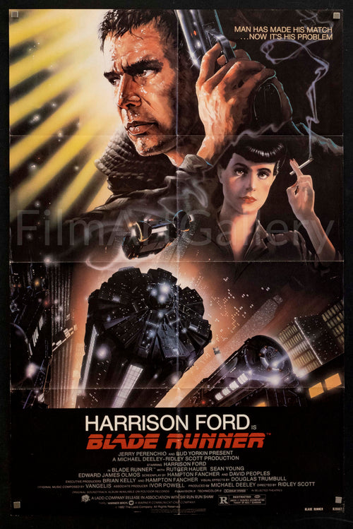 Blade Runner Original Vintage Movie Poster