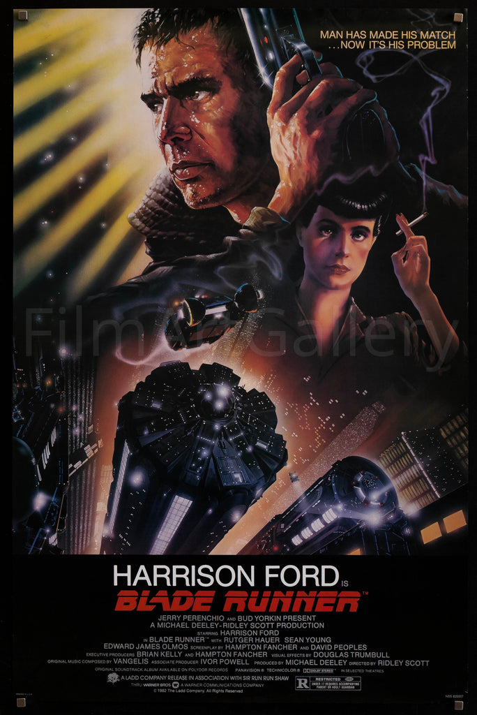 Blade Runner Original Vintage Movie Poster