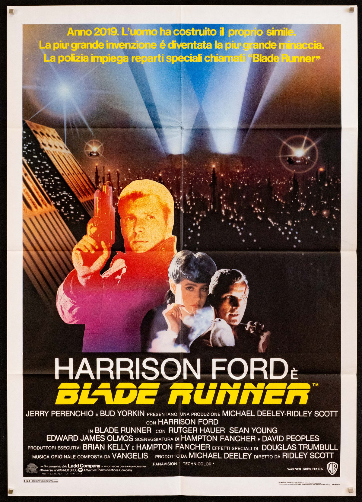 Blade Runner Original Vintage Movie Poster
