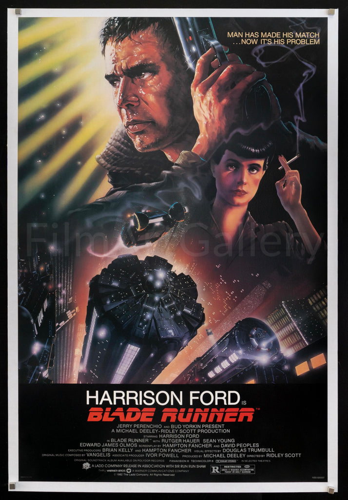Blade Runner Original Vintage Movie Poster