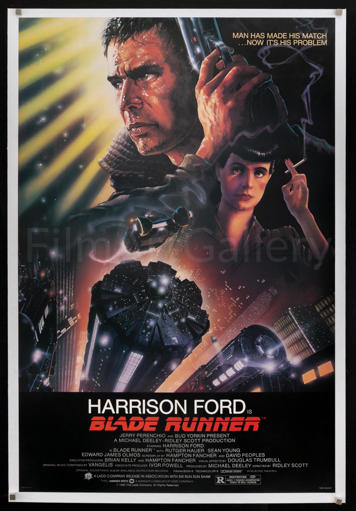 Blade Runner Original Vintage Movie Poster