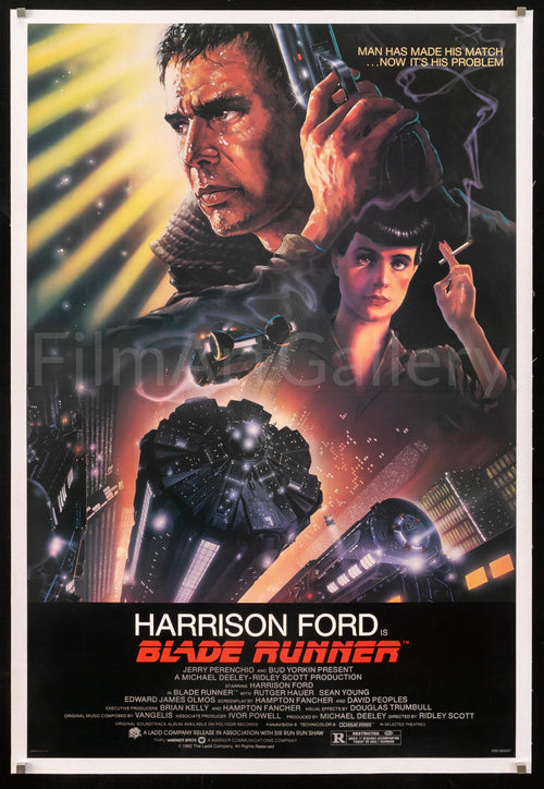 Blade Runner Original Vintage Movie Poster