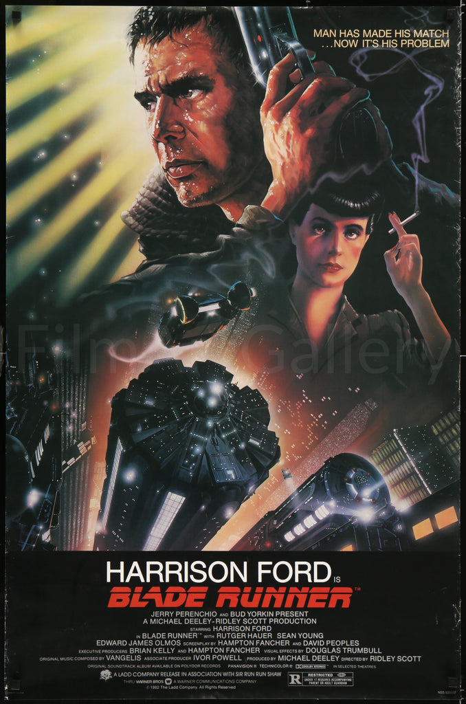 Blade Runner Original Vintage Movie Poster