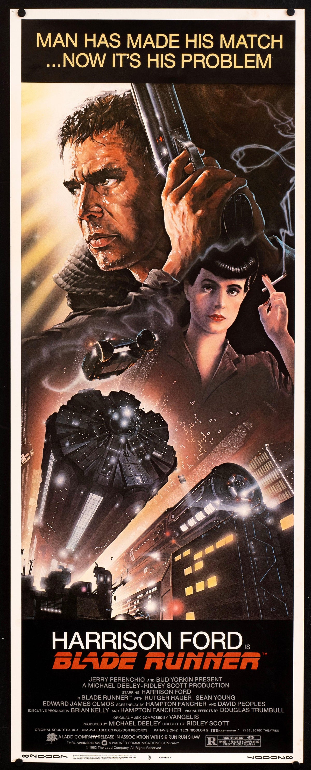 Blade Runner Original Vintage Movie Poster
