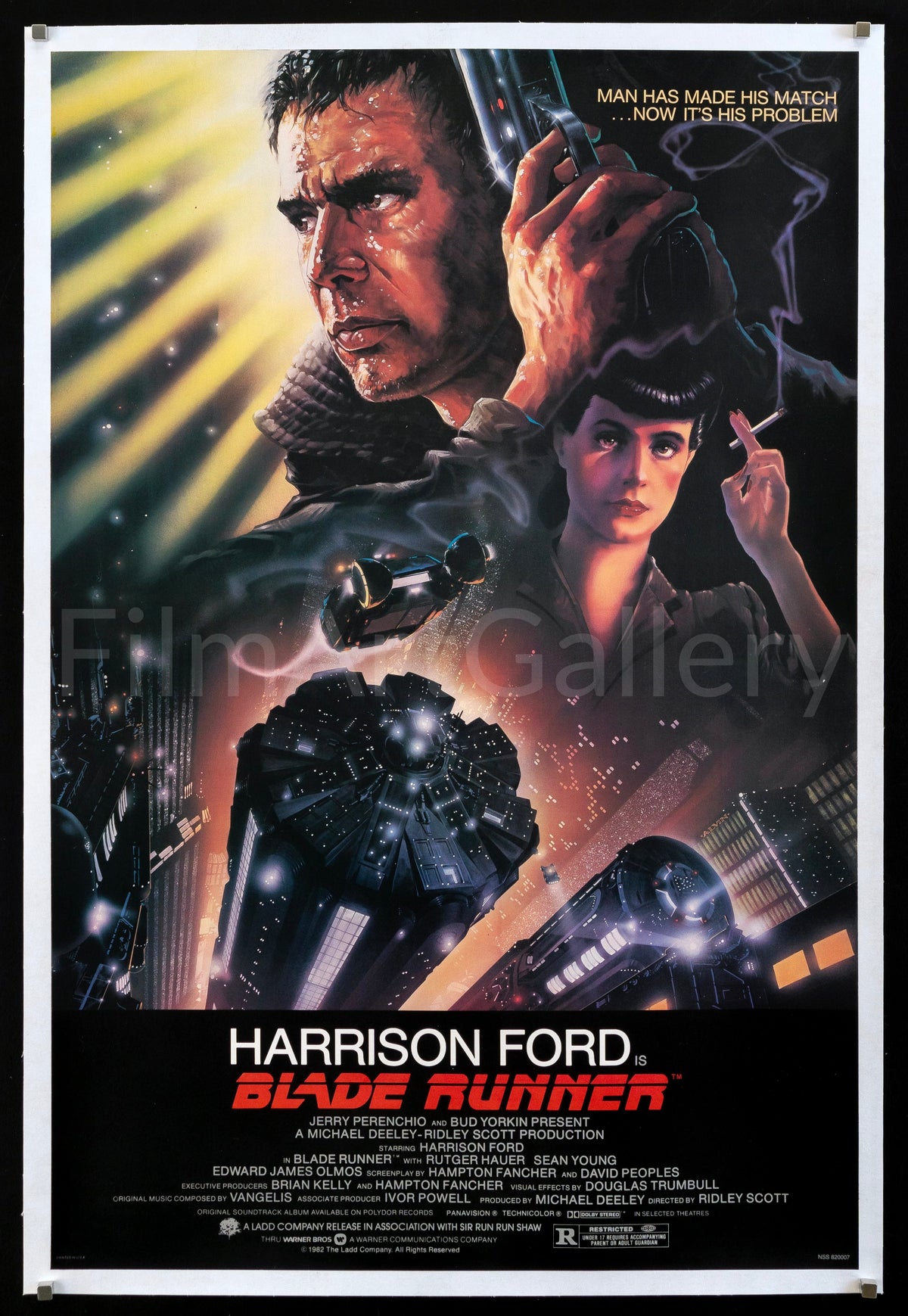 Blade Runner Original Vintage Movie Poster