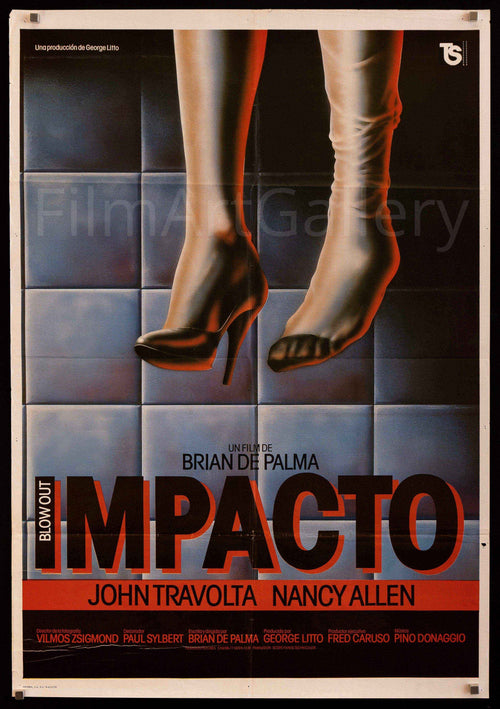 Blow Out Original Vintage Movie Poster