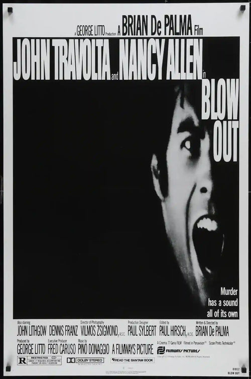Blow Out Original Vintage Movie Poster