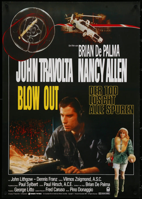 Blow Out Original Vintage Movie Poster