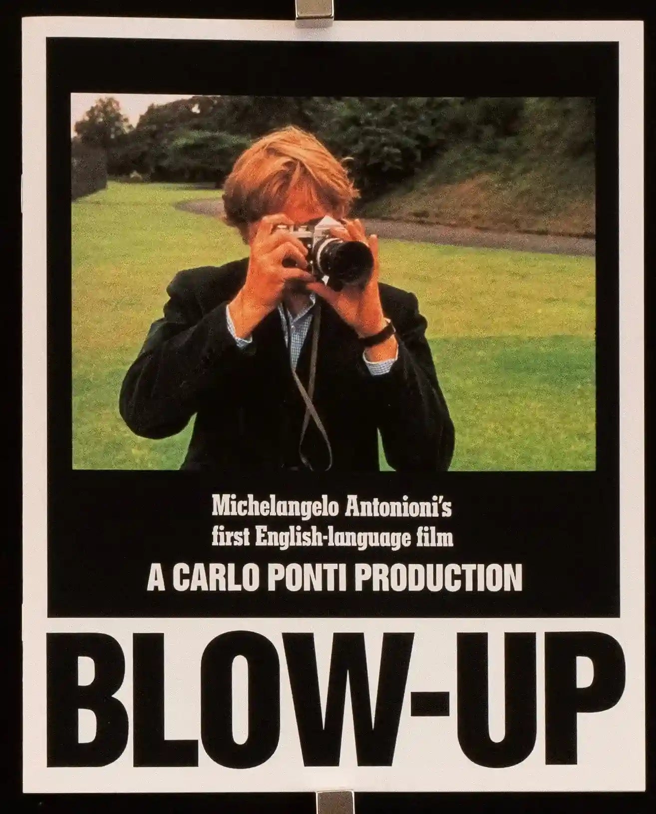 Blow Up Original Vintage Movie Poster