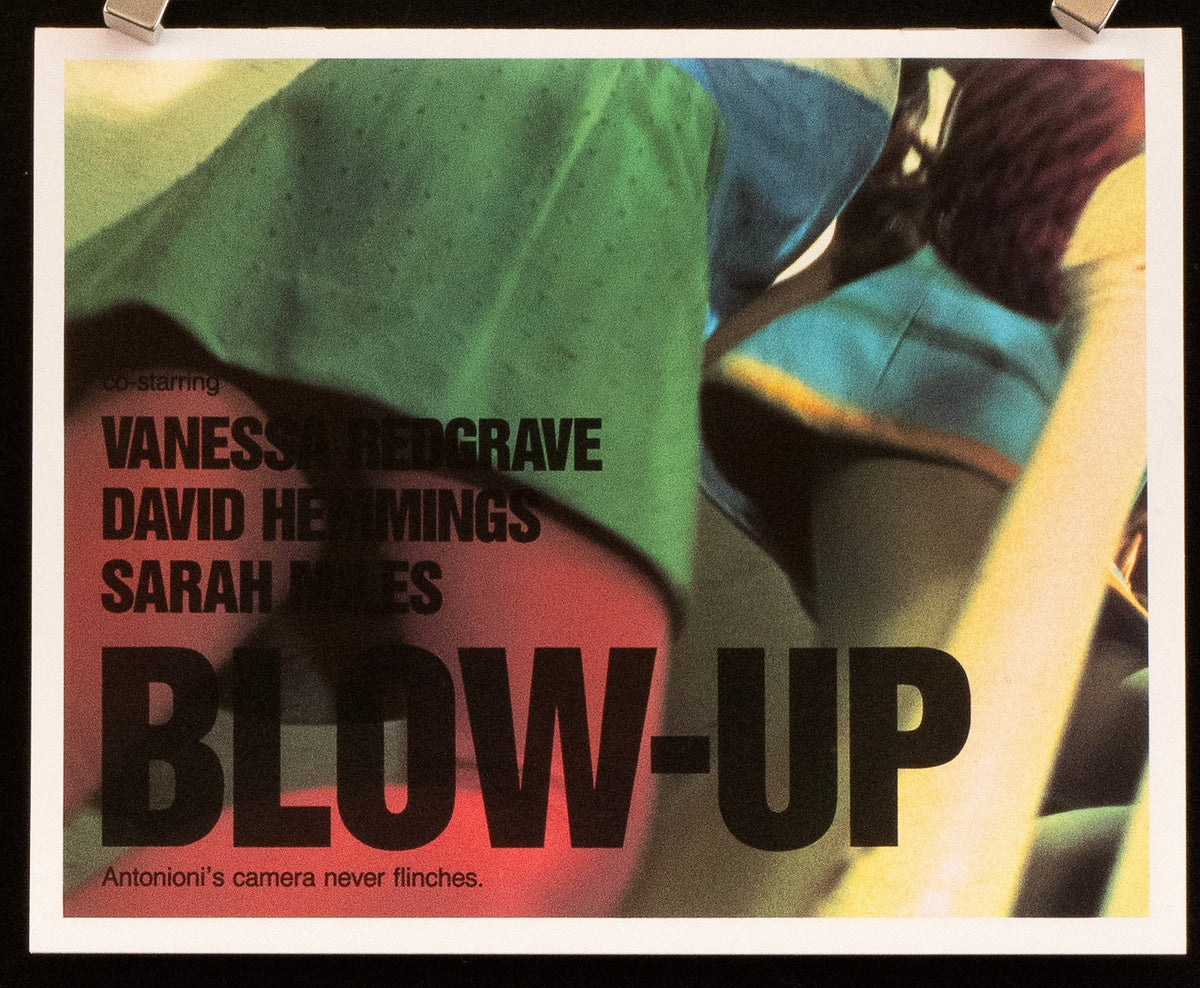 Blow Up Original Vintage Movie Poster