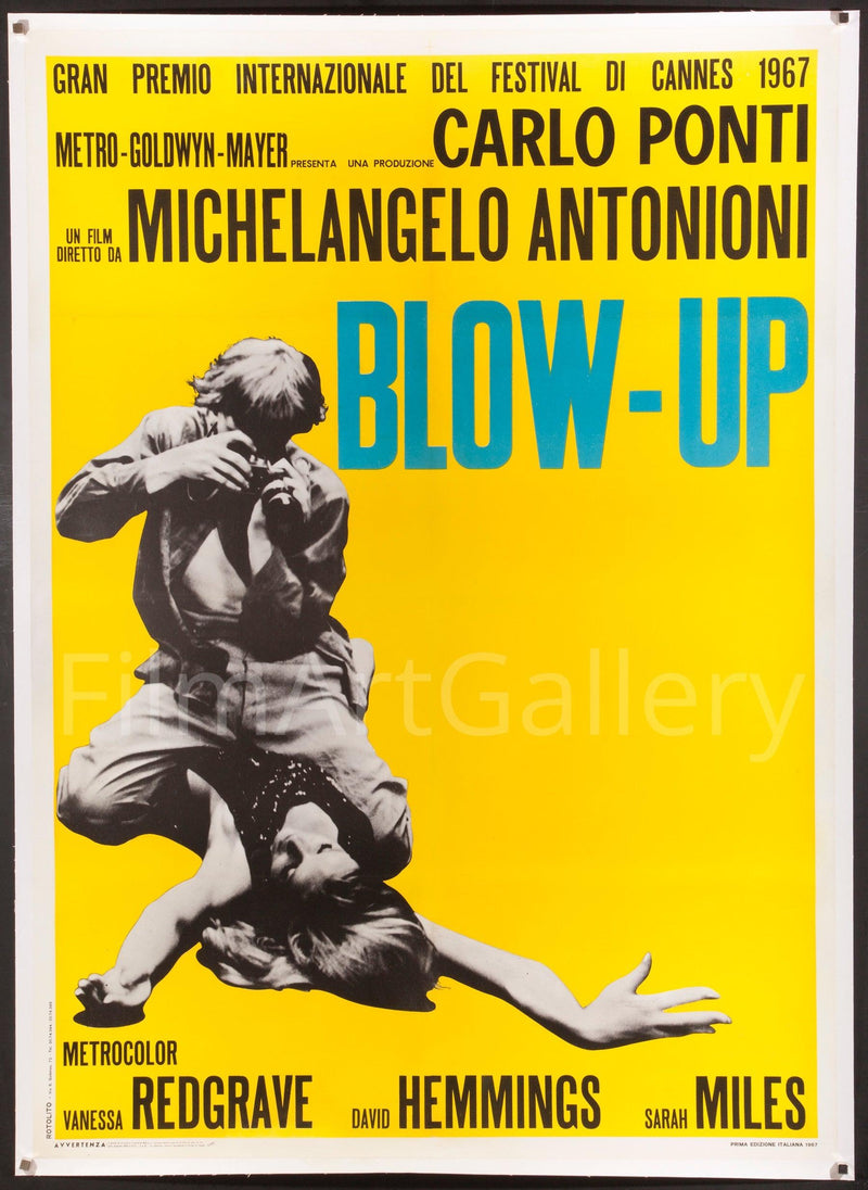 Blow-Up Italian 2 foglio (39x55) Original Vintage Movie Poster