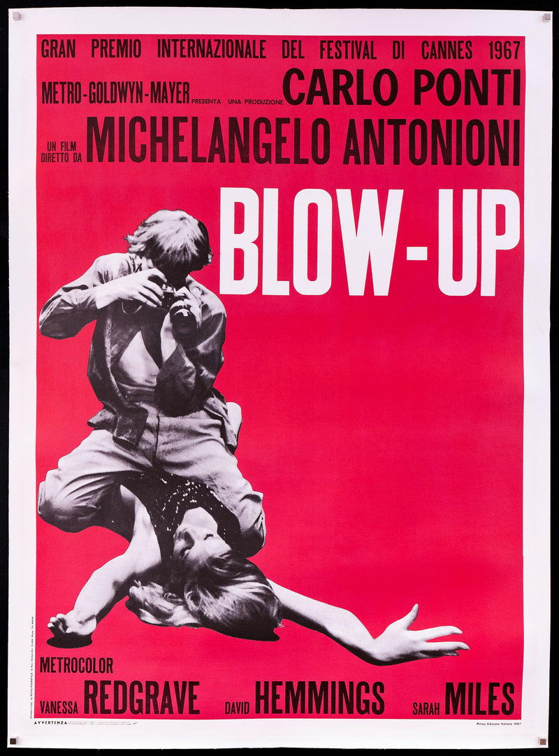 Blow Up Italian 2 foglio (39x55) Original Vintage Movie Poster