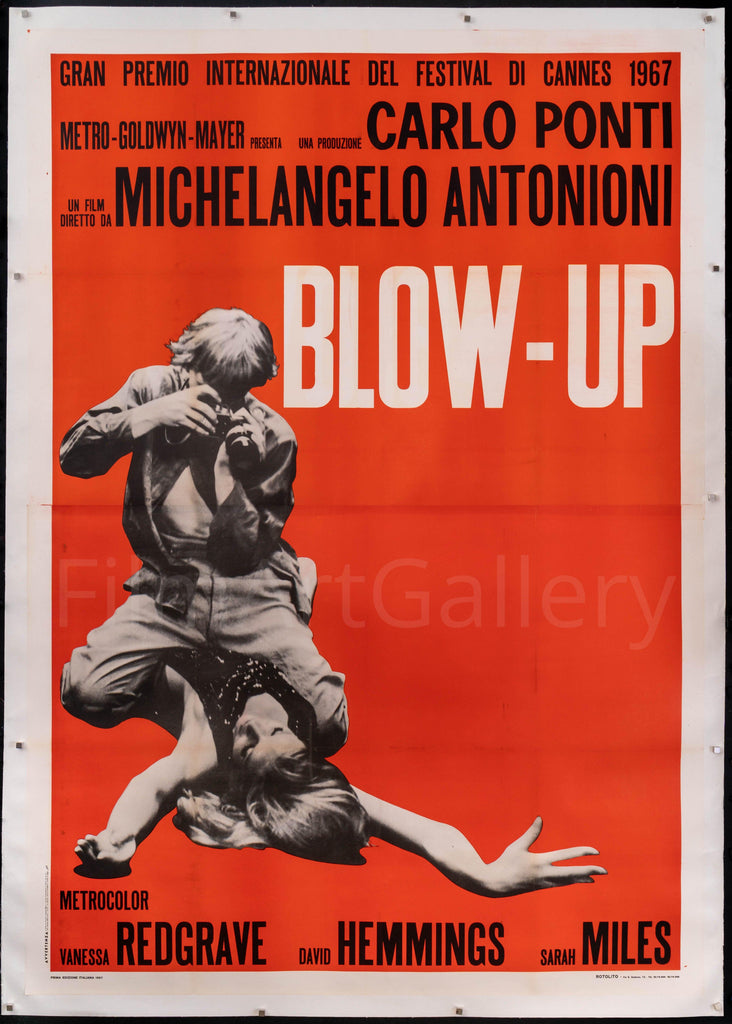 Blow Up Italian 4 Foglio (55x78) Original Vintage Movie Poster