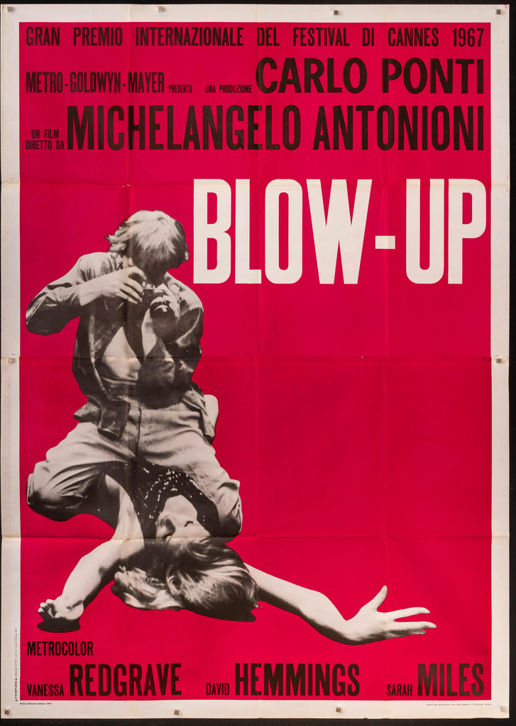 Blow Up Italian 4 foglio (55x78) Original Vintage Movie Poster
