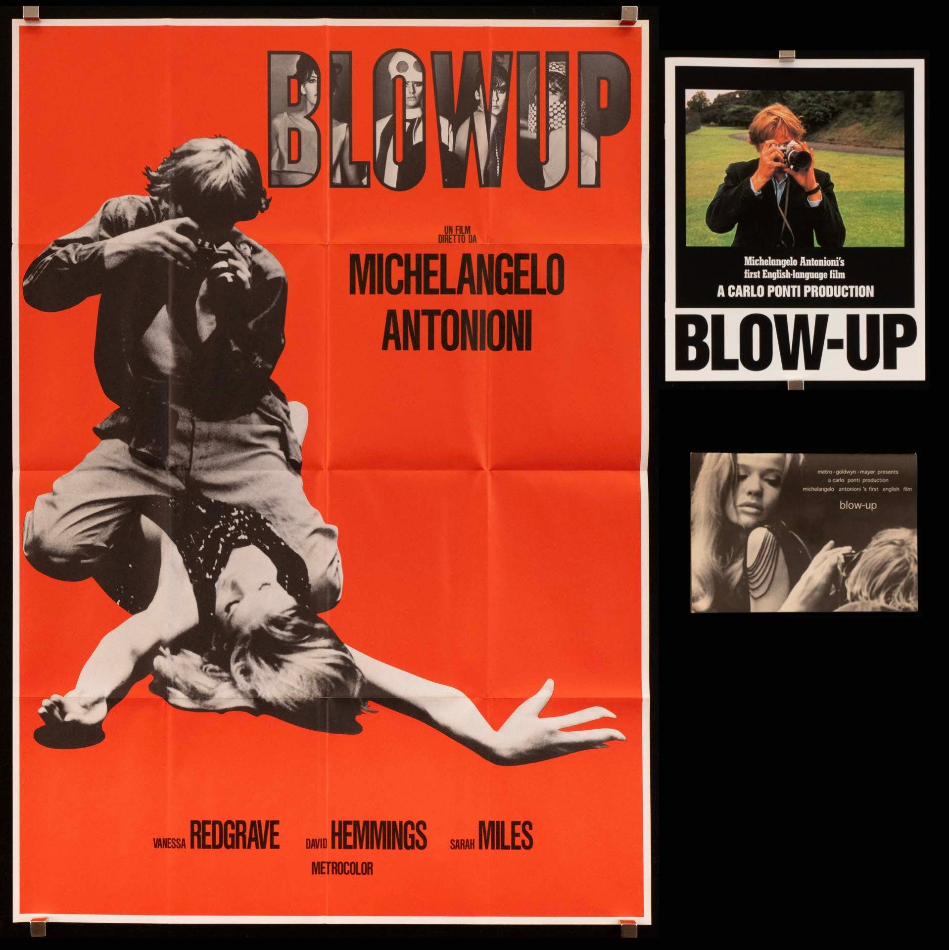 Blow Up Presskit Original Vintage Movie Poster