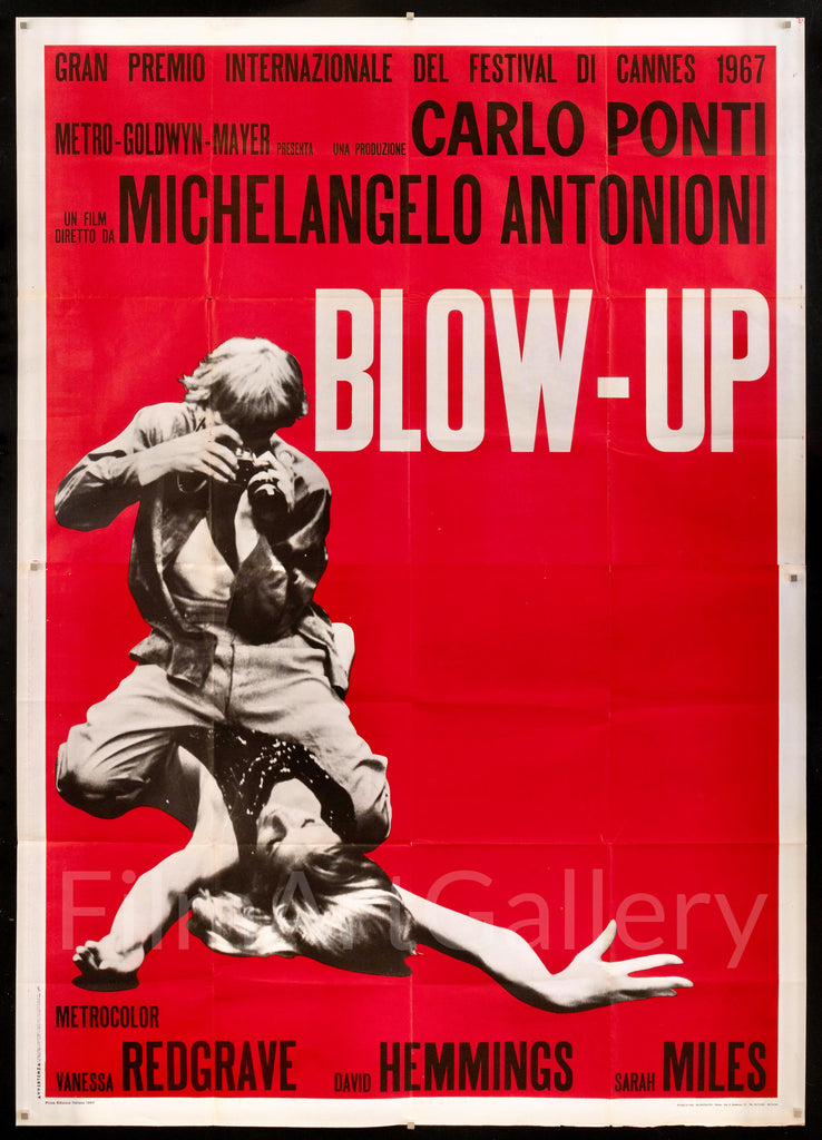 Blow Up Original Vintage Movie Poster