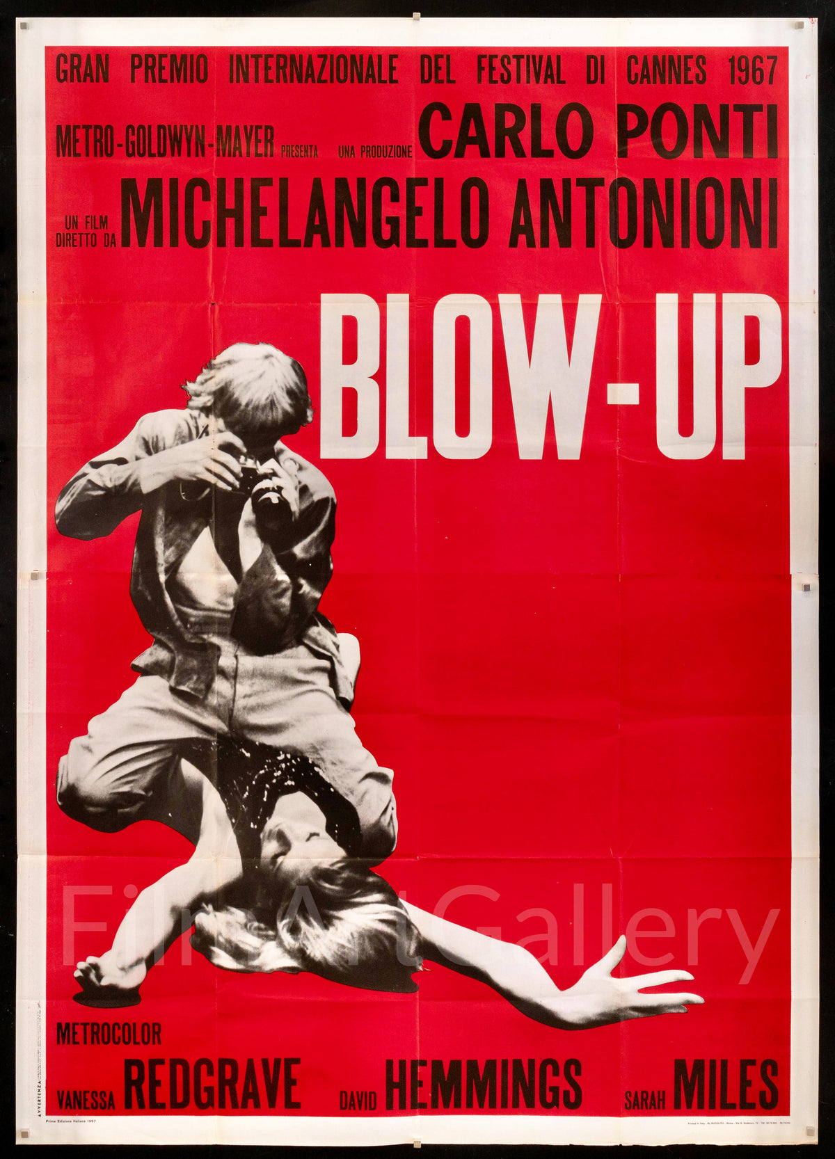 Blow Up Original Vintage Movie Poster