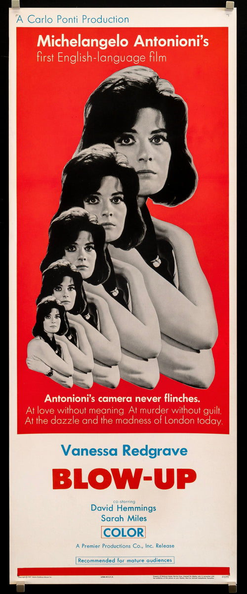 Blow Up Original Vintage Movie Poster