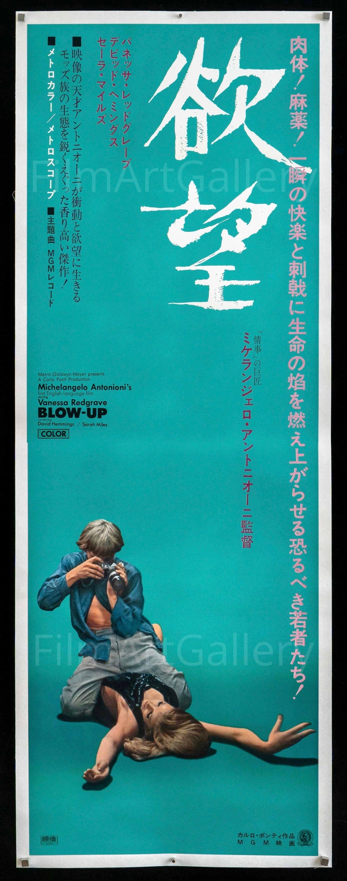 Blow Up Original Vintage Movie Poster