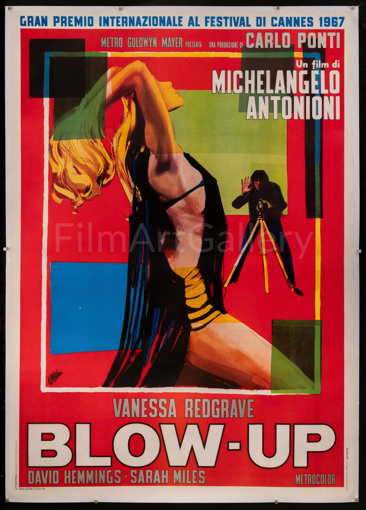 Blow Up Original Vintage Movie Poster