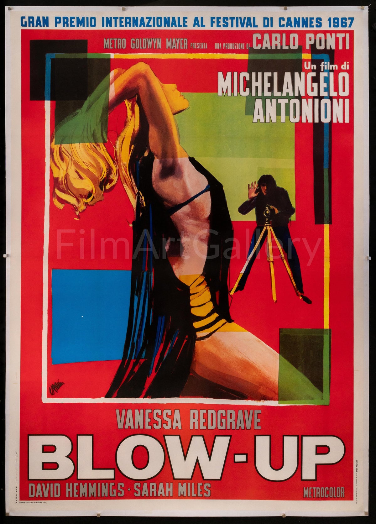 Blow Up Original Vintage Movie Poster