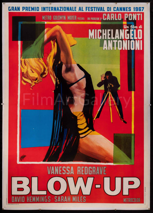 Blow Up Original Vintage Movie Poster