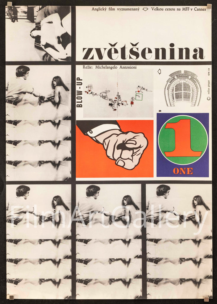 Blow Up Original Vintage Movie Poster