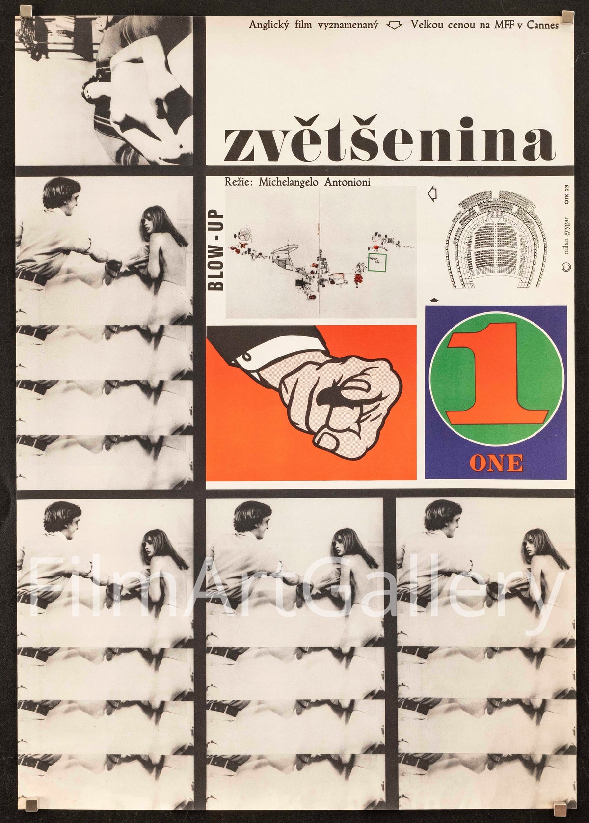 Blow Up Original Vintage Movie Poster