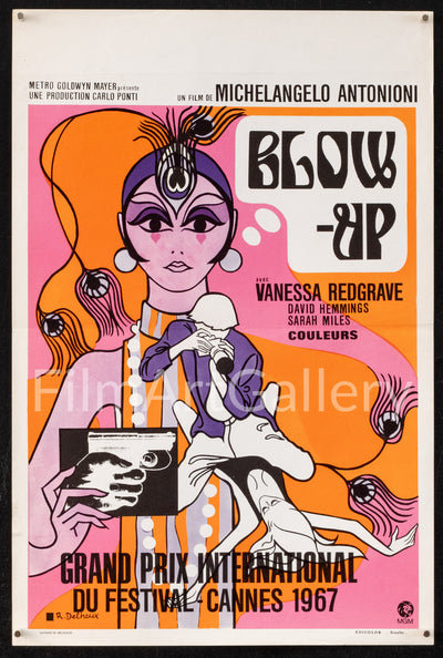 Blow Up Original Vintage Movie Poster