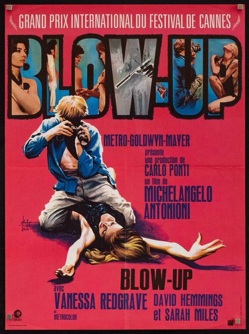Blow Up Original Vintage Movie Poster