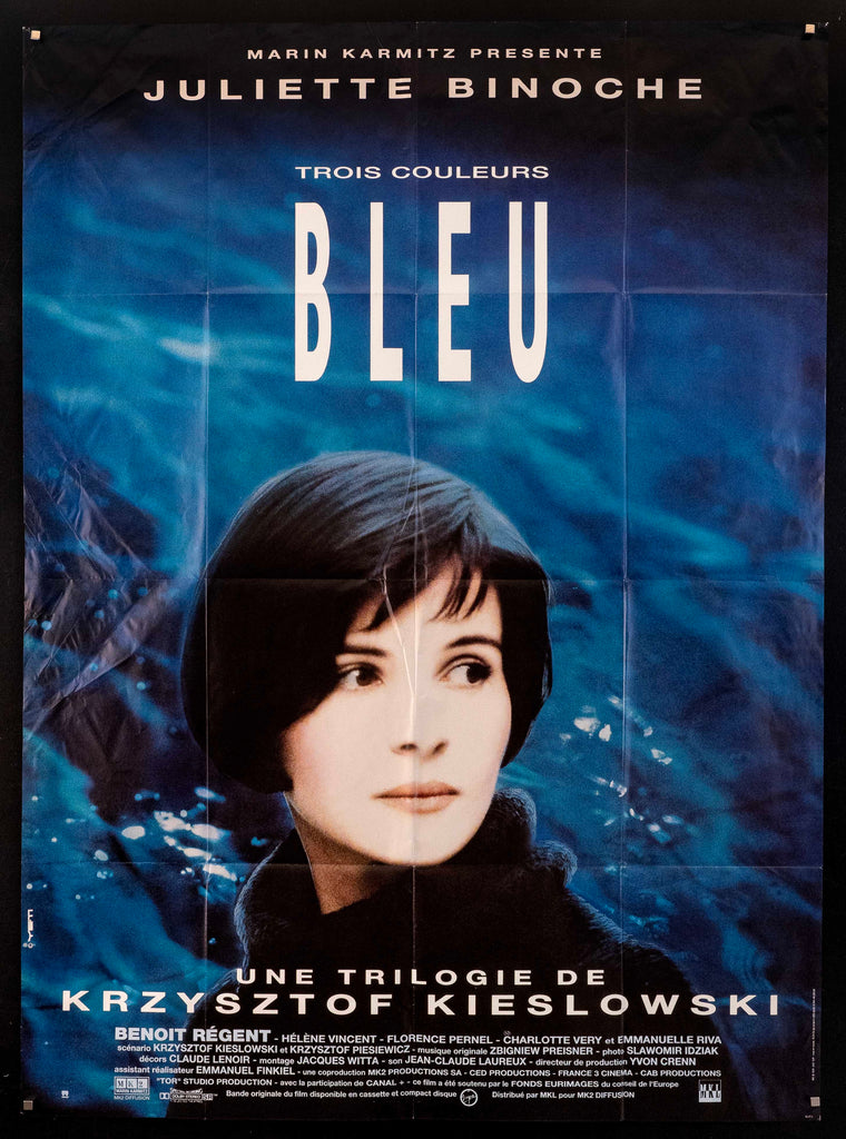 Blue (Bleu) Original Vintage Movie Poster