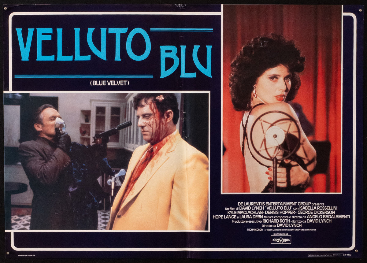 Blue Velvet Original Vintage Movie Poster