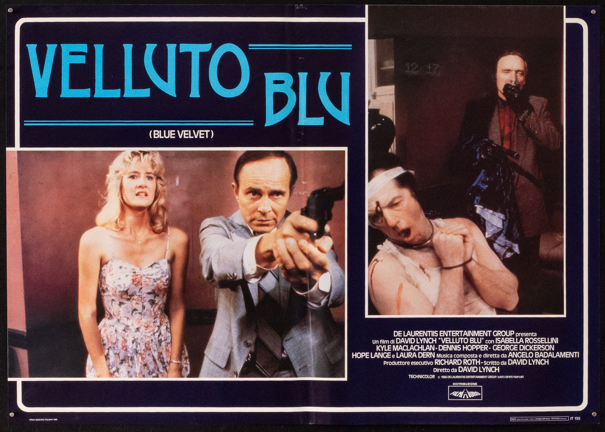 Blue Velvet Original Vintage Movie Poster