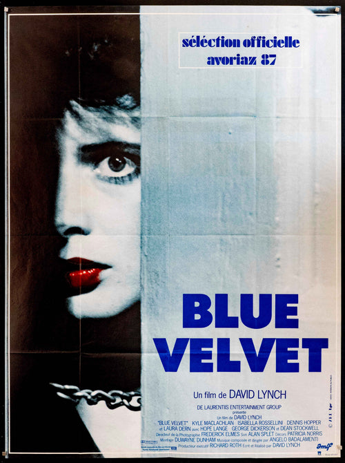 Blue Velvet Original Vintage Movie Poster
